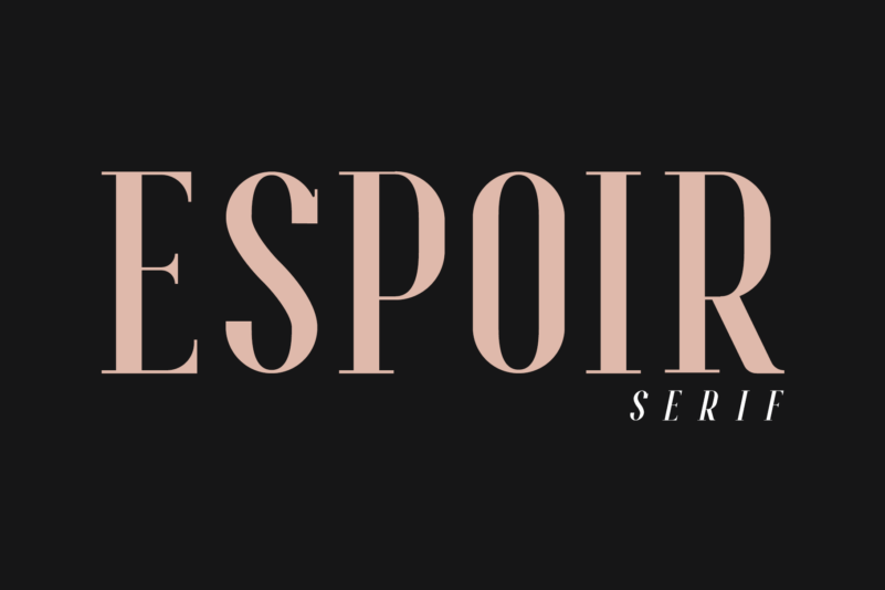 Espoir Serif