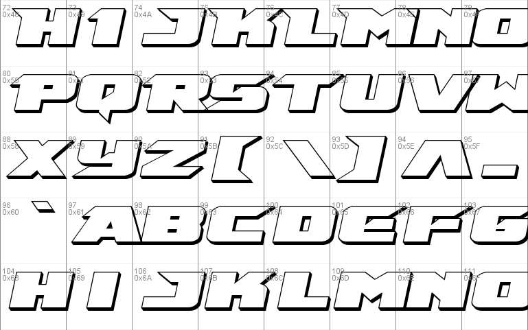 Emissary 3D Italic