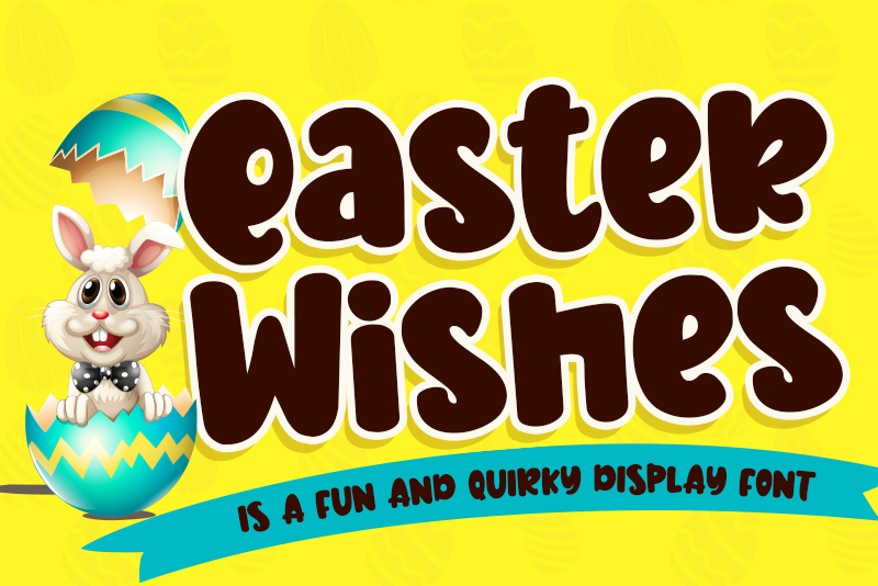 Easter Wishes - Personal Use