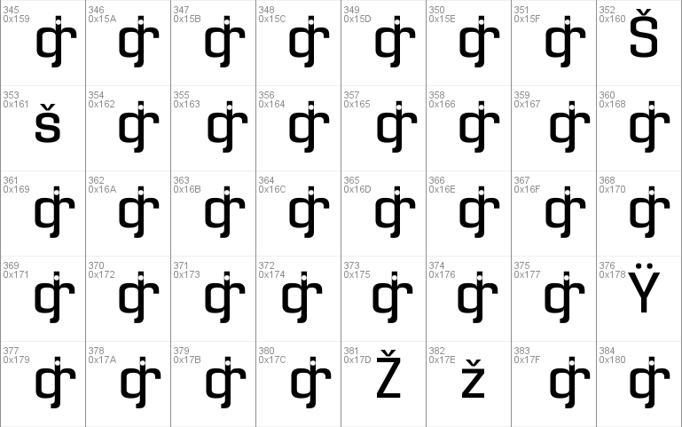 Enigmatic 2 Unicode