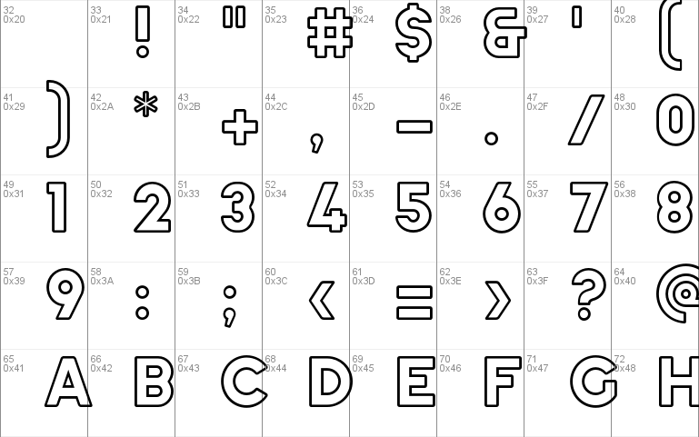 Ephesus extrabold outline