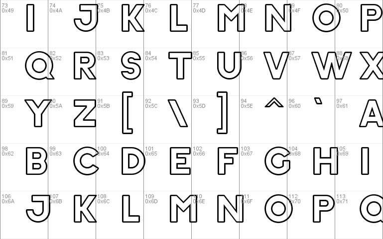 Ephesus extrabold outline