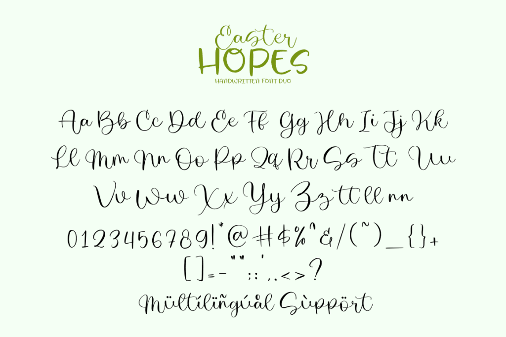 Easter Hopes Script