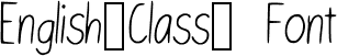 English_Class_ Font