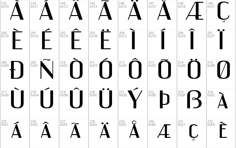 Engebrechtre Expanded Font