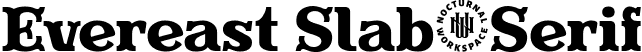 Evereast Slab-Serif