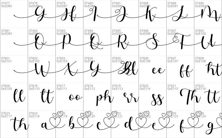 Eve Adam Windows font - free for Personal