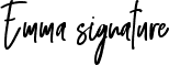 Emma signature