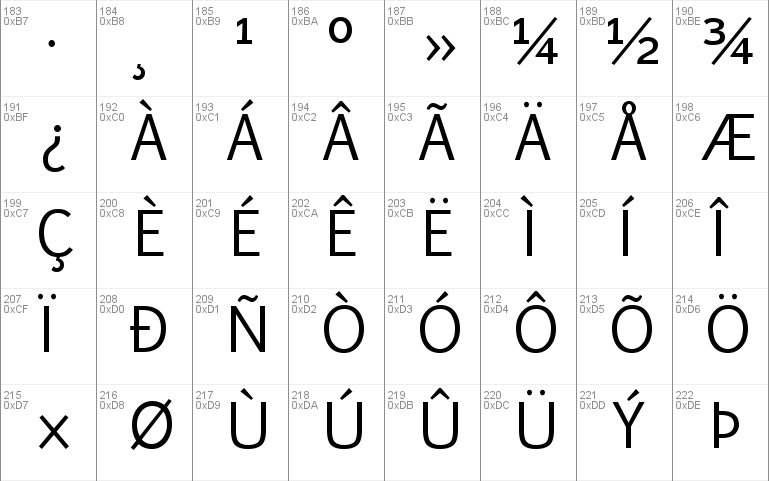 euphemiacas font