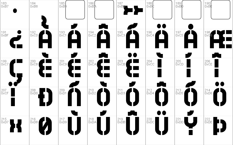 Exostencil