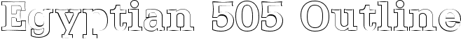Egyptian 505 Outline