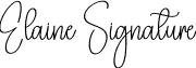 Elaine Signature