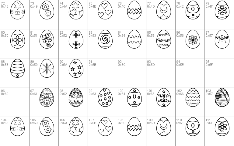 Easter Eggs