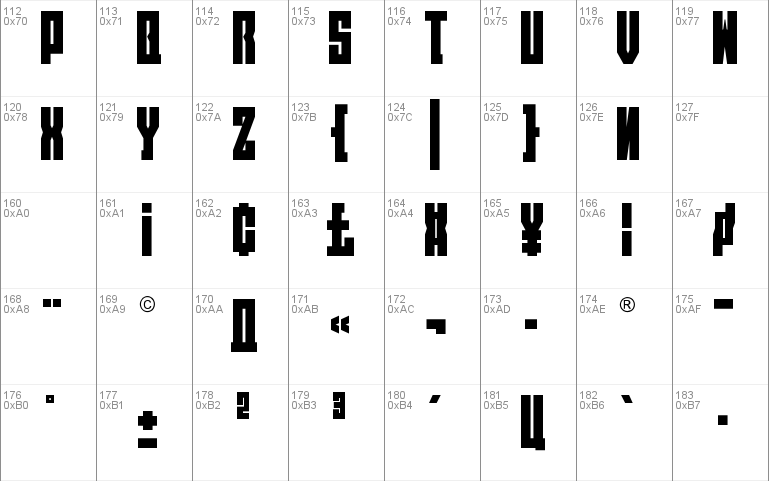 EAST-west Gradient Italic Font