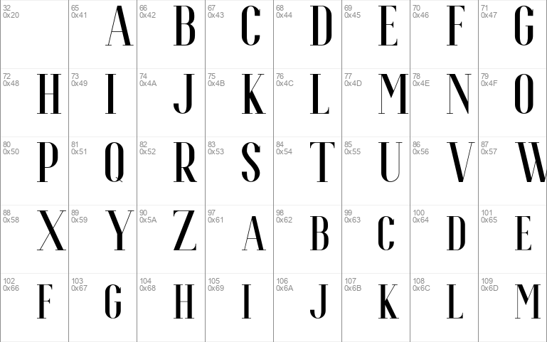 Espoir Serif Demo