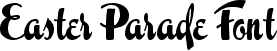 Easter Parade Font
