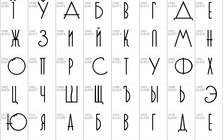 Evgenia Deco Font