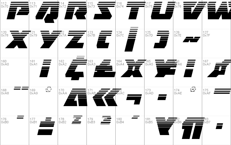 Eagle Strike Halftone Italic