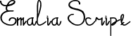 Emalia Script