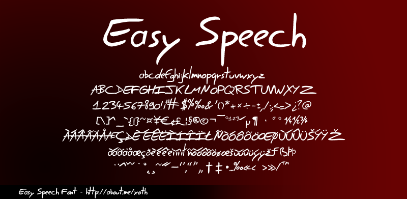 Easy Speech