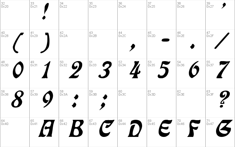 Eckmann Italic