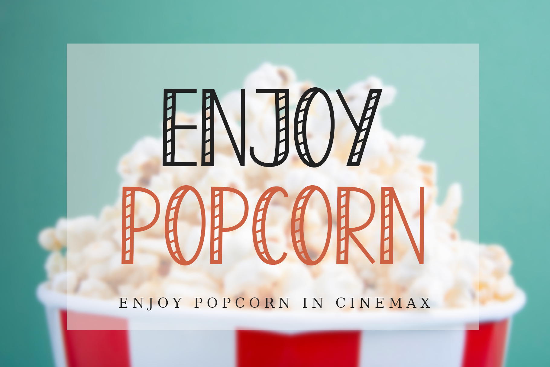 Enjoy Popcorn 1