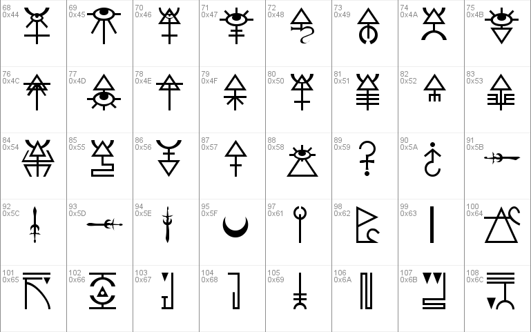 Eldar Runes