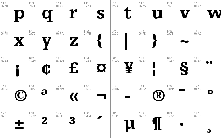 Egyptienne F LT Std