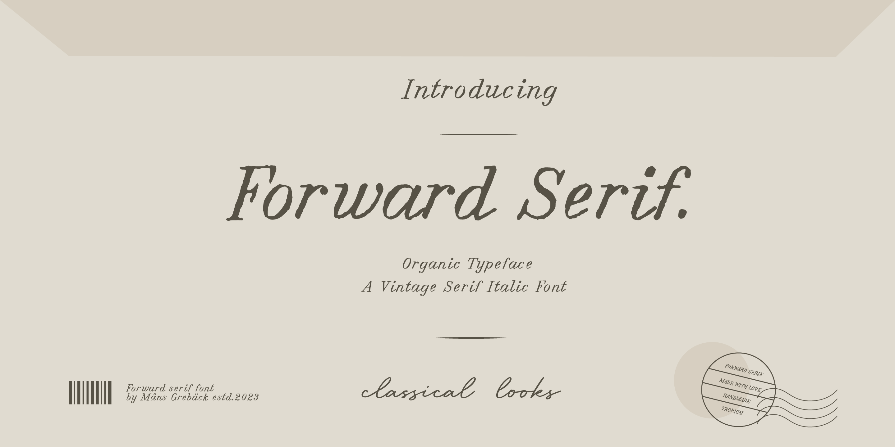 Forward Serif PERSONAL