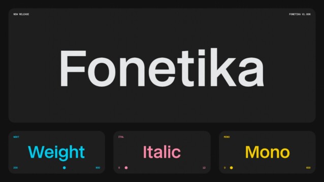 Fonetika Mono Unlicensed Trial Black