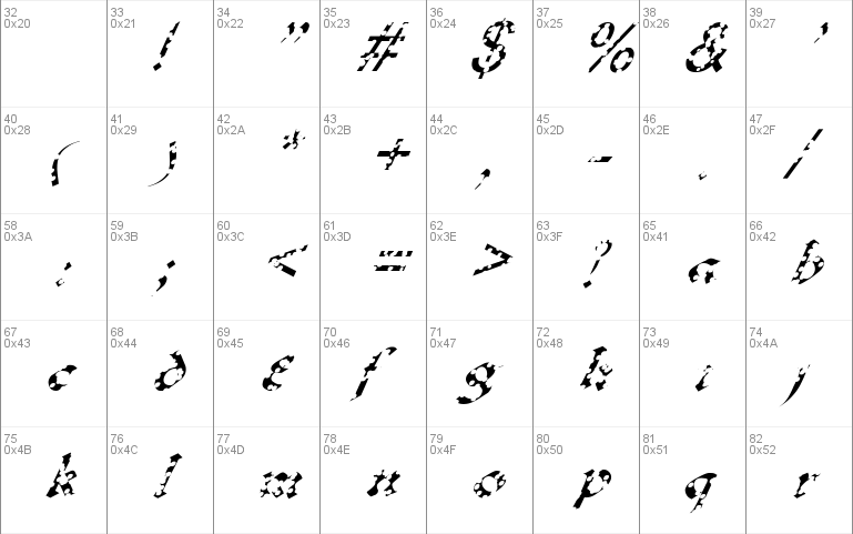 FZ JAZZY 33 HOLEY ITALIC