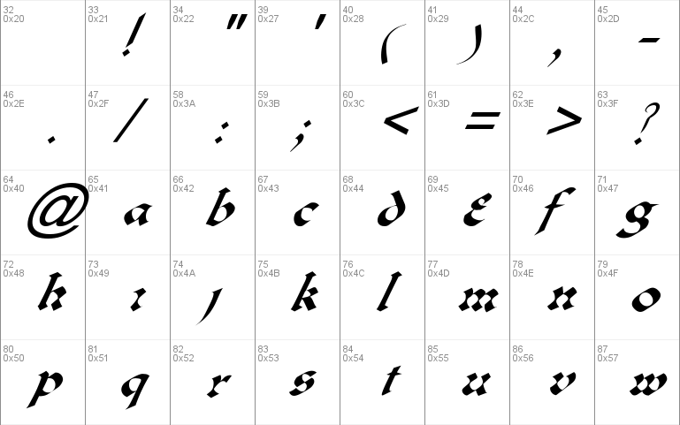 FZ JAZZY 33 ITALIC