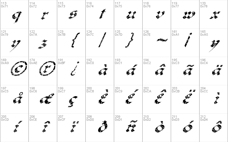 FZ JAZZY 33 CRACKED ITALIC