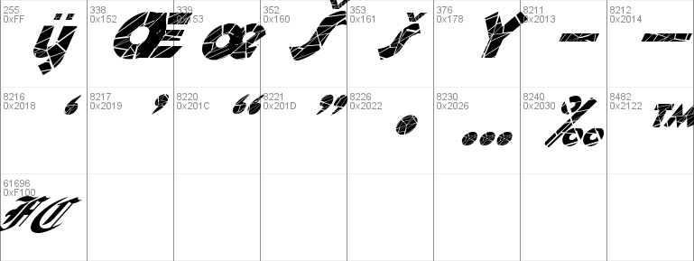 FZ JAZZY 32 CRACKED ITALIC