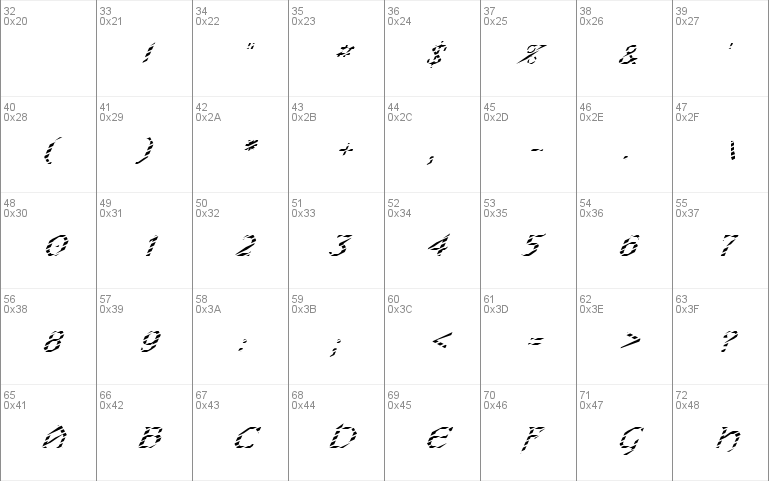 FZ JAZZY 31 STRIPED ITALIC