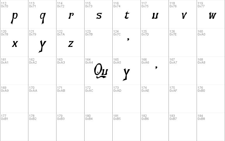 Flemish-Normal-Italic