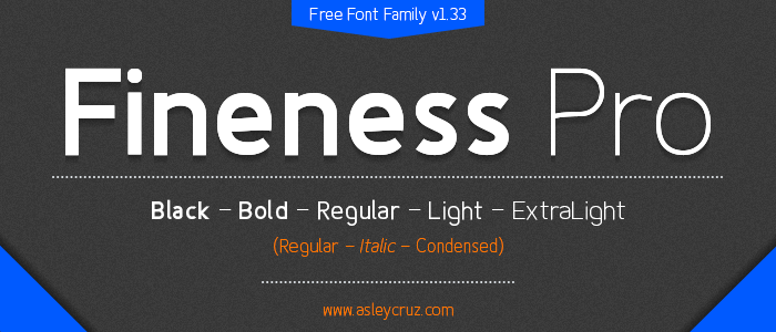 Fineness Pro Regular Font