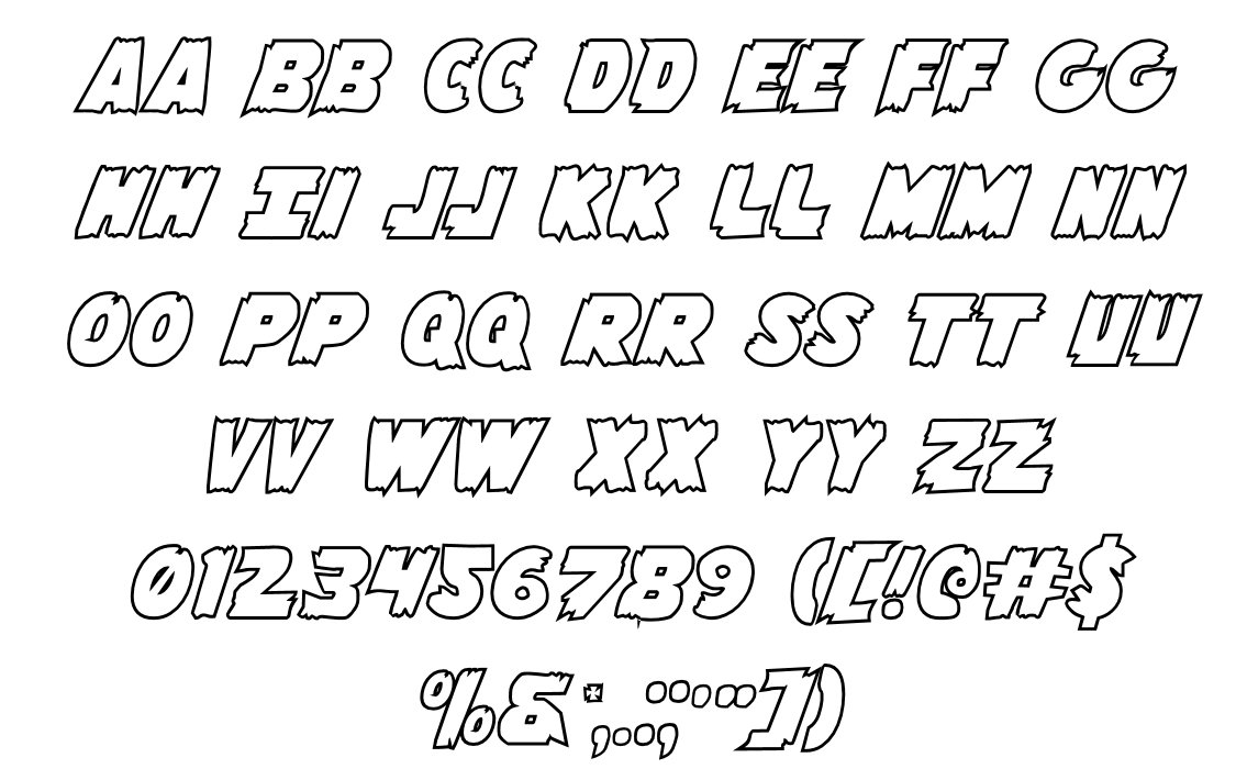 Flying Leatherneck Windows font - free for Personal