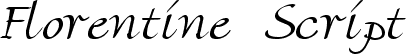 Florentine Script