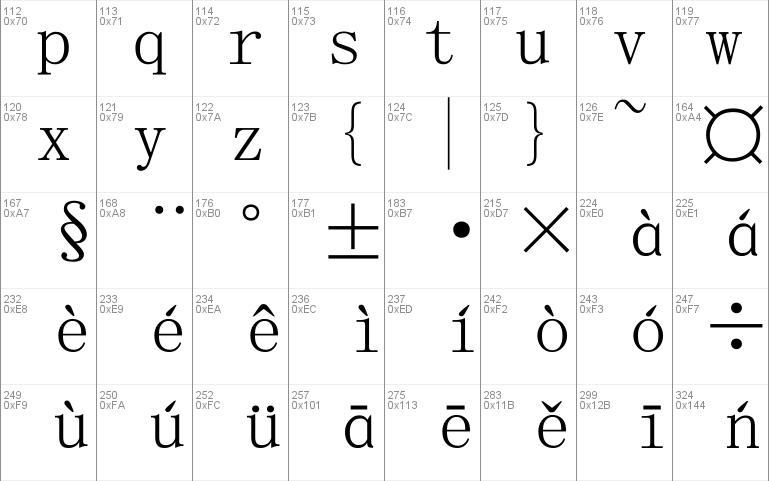 Fangsong Font  Download 