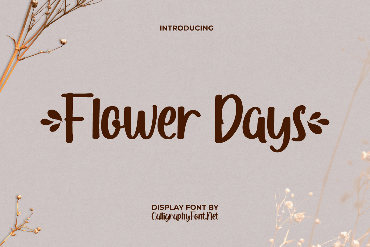 Flower Days Demo