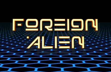 Foreign Alien Extra-Bold Italic