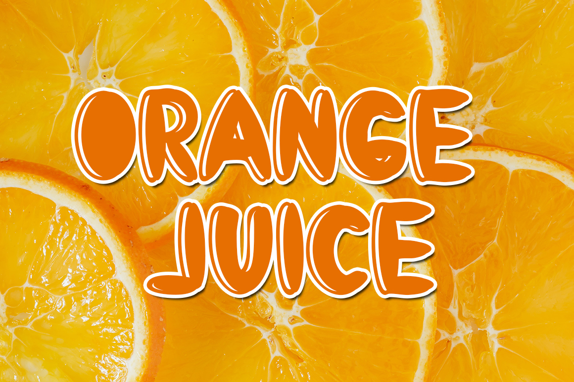 Fresh Drink Windows font - free for Personal