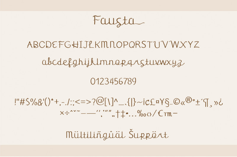 Fausta Script