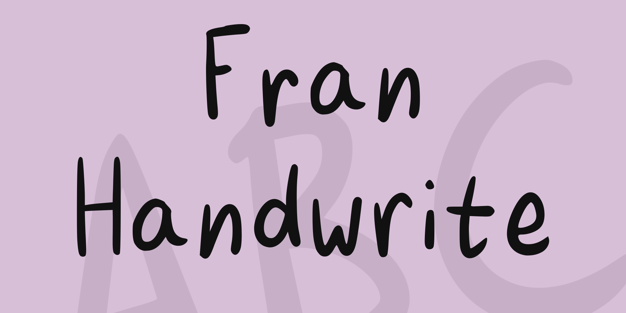 Fran Handwrite