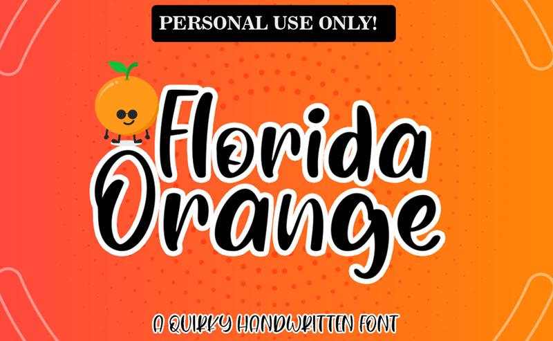 Florida Orange - Personal Use