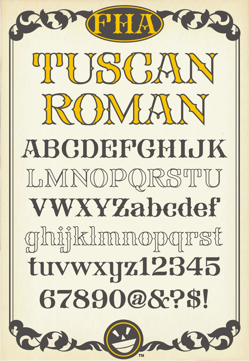 FHA Mod Tuscan Roman NCV