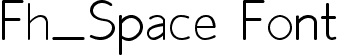 Fh_Space Font