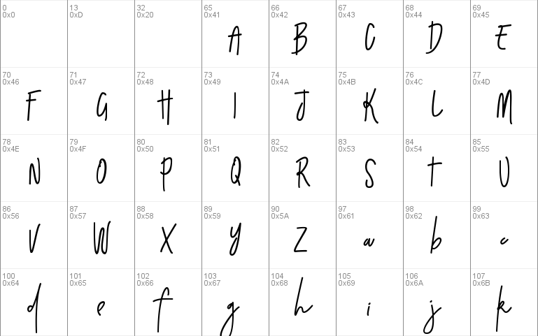 First Script Font Windows font - free for Personal