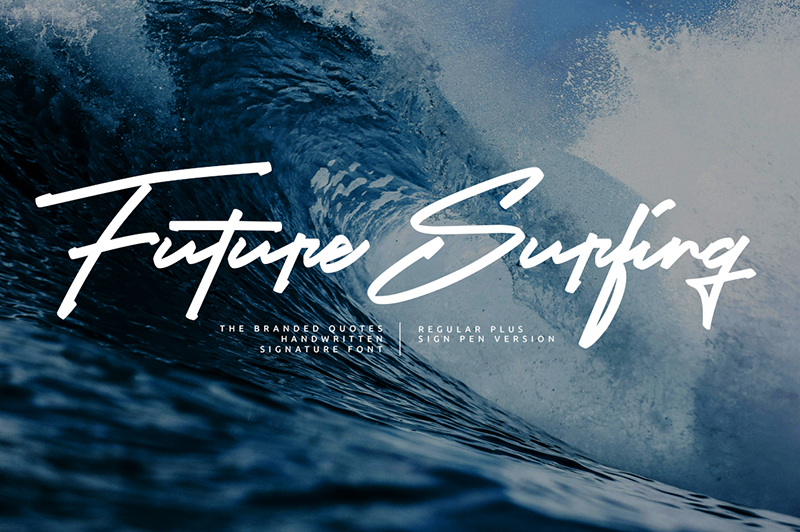 Future Surfing Sign Pen (Person